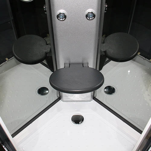 Insignia INS003 Hydro Massage Shower Cabin with Mirrored Backwalls 800 x 800mm  Profile Large Image