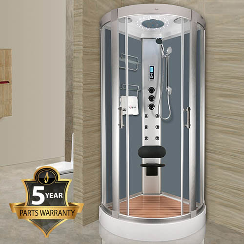 Insignia INS1998 Hydro-Massage Shower Cabin 900 x 900mm Large Image
