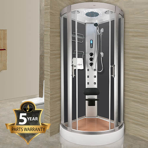 Insignia INS1999 Hydro-Massage Shower Cabin 900 x 900mm Large Image