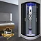 Insignia INS8719 Hydro-Massage Shower Cabin 900 x 900mm Large Image