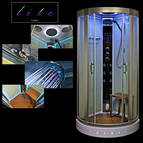 Insignia Lite Steam Shower Cabin at Victorian Plumbing UK