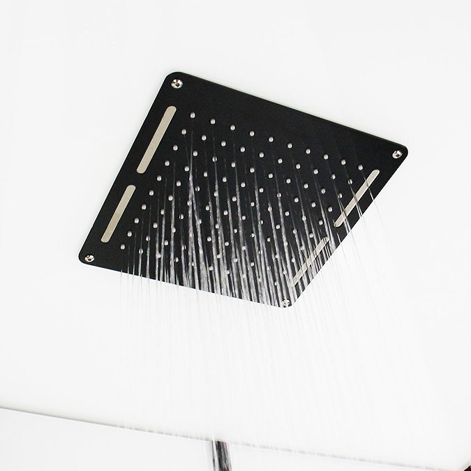 Insignia Monochrome 900 x 900mm Square Corner Shower Cabin - MC90SQ additional Large Image