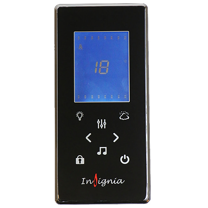 Insignia Platinum 1000 x 1000mm Steam Shower Cabin - PL10-QBF-TG-S additional Large Image