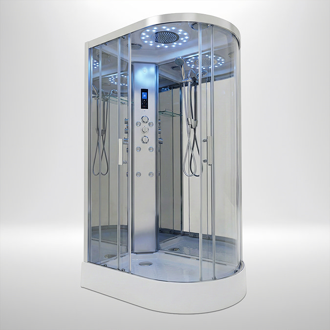 Insignia Platinum 1100 x 700mm Shower Cabin Chrome Frame