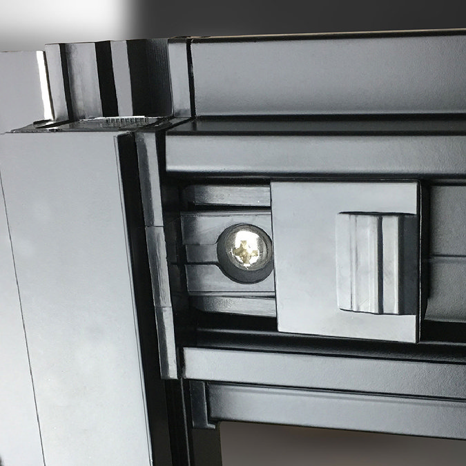 Insignia Platinum Shower Cabin 1200 x 800mm - Chrome Frame/Right Hand - Mirror