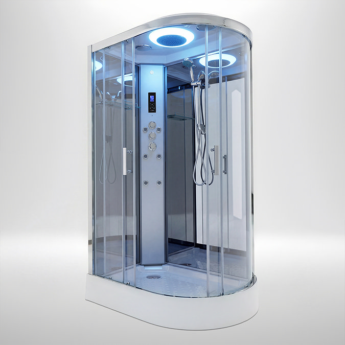 Insignia Premium 1100 x 700mm Shower Cabin Chrome Frame