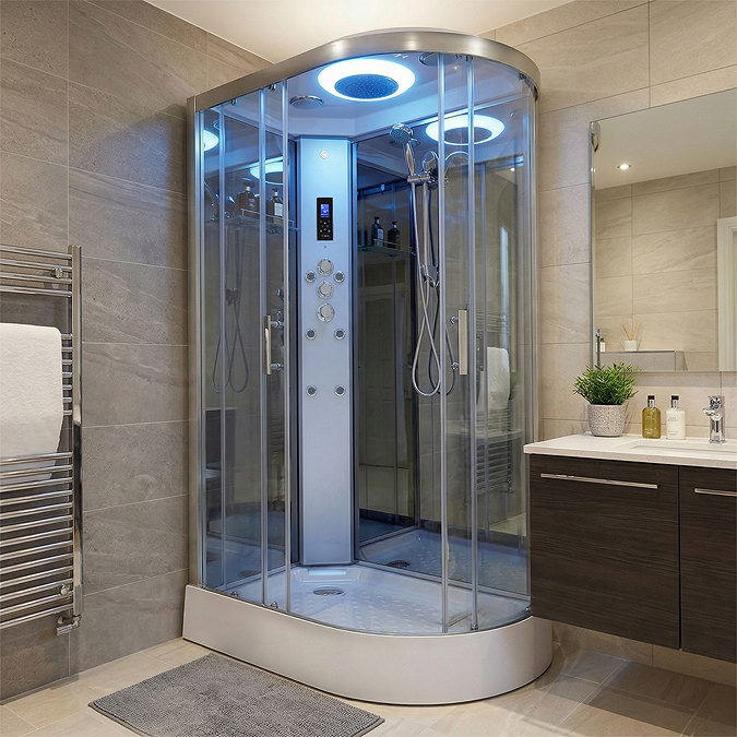 Insignia Premium 1100 x 700mm Shower Cabin Chrome Frame