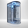Insignia Premium 1200 x 800mm Steam Shower Black Frame