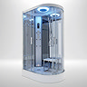 Insignia Premium 1200 x 800mm Steam Shower Chrome Frame