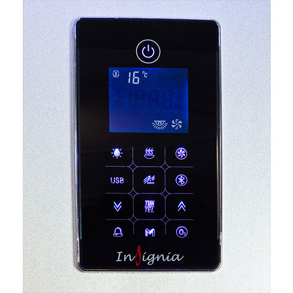 Insignia Steam Shower Cabin With White Backwalls Victorian Plumbing