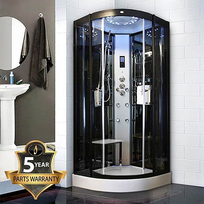 Insignia - Steam Shower Cabin 1000 x 1000mm - INS8728 Large Image