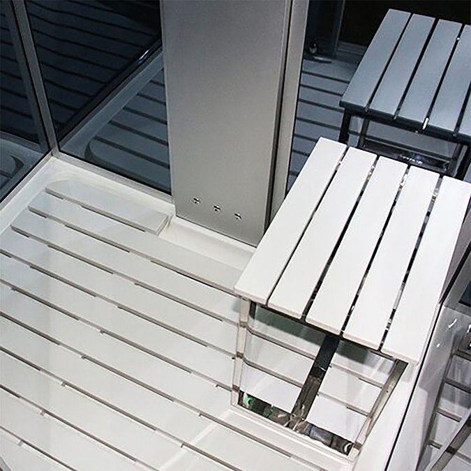 Insignia Steam Shower Cabin 1100 x 890mm - INS9001 In Bathroom Large Image