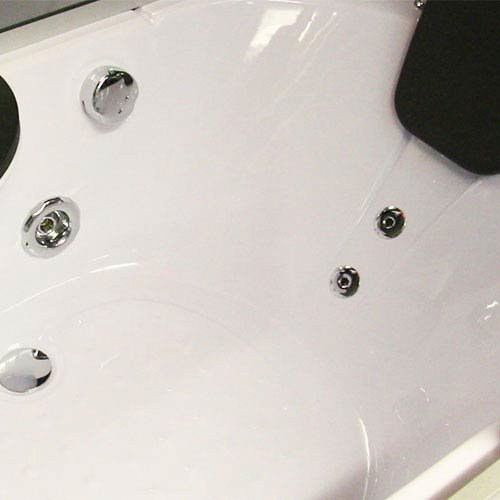 Insignia Steam Shower Cabin with Mirrored Backwalls - INS1057 Standard Large Image