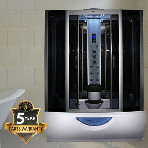 Insignia Steam Shower Cabin w/ Mirrored Backwalls Victorian Plumbing