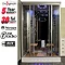 Insignia - Two Person Steam Shower Cabin with Mirrored Backwalls - GT9005 Large Image