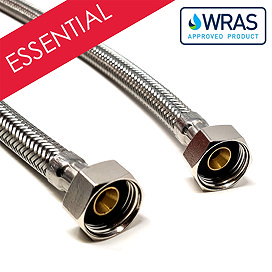 Insignia WRAS Approved Braided Hoses for Twin Steam Shower Cabins