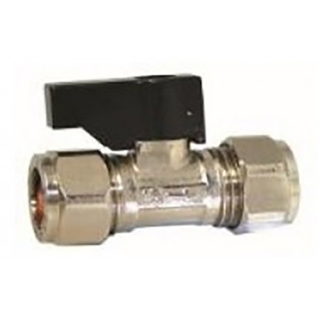 Isolating Valves with Plastic Lever 15mm Large Image