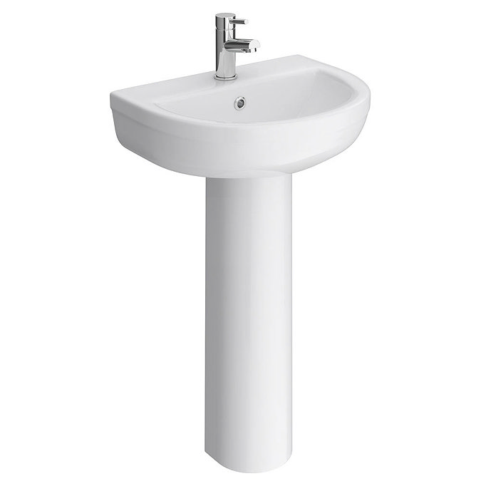 Premier Ivo Ceramic 4 Piece Bathroom Suite - 1 or 2 Tap Holes  Feature Large Image