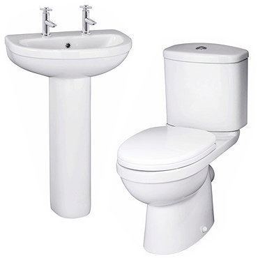 Nuie Ivo Ceramic 4 Piece Bathroom Suite