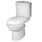 Premier - Ivo Ceramic Close Coupled Toilet with Soft-close Seat Large Image