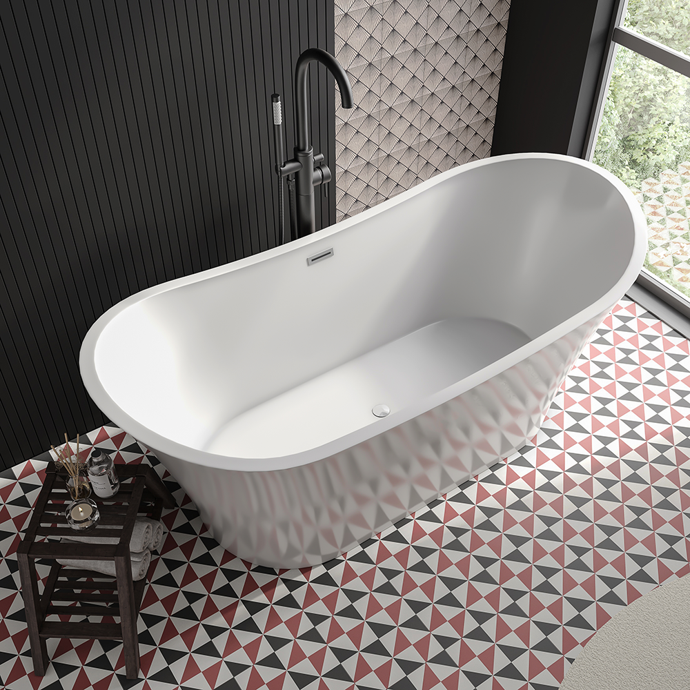 Jardine 1700 x 780 Modern Double Ended Slipper Bath Victorian Plumbing UK