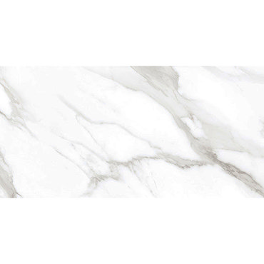Jardine Gloss White Marble Effect Floor Tiles - 600 x 1200mm  Profile Large Image