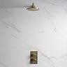 Stonehouse Studio Jardine Gloss White Marble Effect Rectified Wall & Floor Tiles - 600 x 1200mm