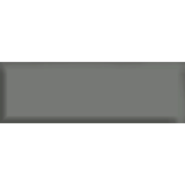Jasper Metro Dark Grey Bevelled Wall Tiles - 100 x 300mm  Profile Large Image