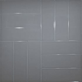 Jasper Metro Dark Grey Flat Wall Tiles - 100 x 300mm