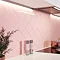 Jasper Metro Pink Flat Wall Tiles - 100 x 300mm Large Image