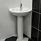 Jena 1TH Corner Basin with Full Pedestal Standard Large Image
