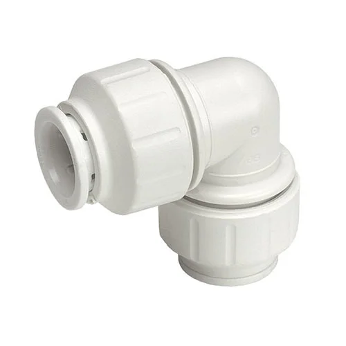 JG Speedfit 15mm Push-Fit White Elbow