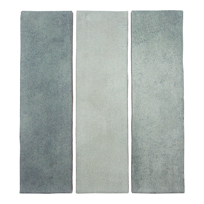 Josefina Matt Green Zellige Effect Wall and Floor Tiles - 64 x 223mm