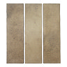 Josefina Matt Terracotta Zellige Effect Wall and Floor Tiles - 64 x 223mm