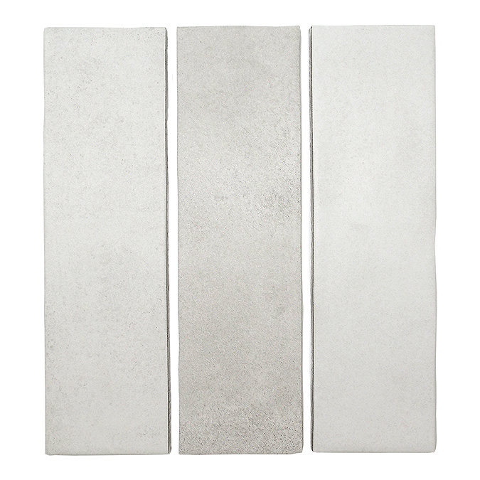 Josefina Matt White Zellige Effect Wall and Floor Tiles - 64 x 223mm