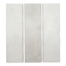 Josefina Matt White Zellige Effect Wall and Floor Tiles - 64 x 223mm