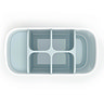Joseph Joseph Easy-Store Large Toothbrush Caddy - White/Blue - 70501  Feature Large Image