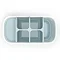 Joseph Joseph Easy-Store Large Toothbrush Caddy - White/Blue - 70501 Feature Large Image