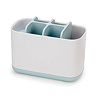 Joseph Joseph Easy-Store Large Toothbrush Caddy - White/Blue - 70501  additional Large Image