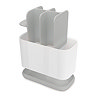 Joseph Joseph Easy-Store Large Toothbrush Caddy - White/Grey - 70510  Profile Large Image
