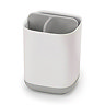 Joseph Joseph Easy-Store Toothbrush Caddy - White/Grey - 70509  Profile Large Image
