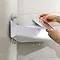 Joseph Joseph EasyStore Corner Shower Shelf with Removable Mirror - 70549 In Bathroom Large Image