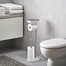 Joseph Joseph EasyStore Freestanding Toilet Paper Holder - 70518  Profile Large Image