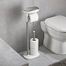 Joseph Joseph EasyStore Freestanding Toilet Paper Holder - 70518  In Bathroom Large Image