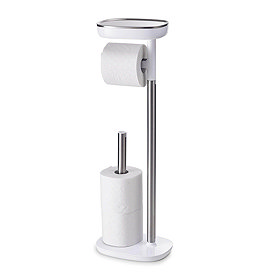 Joseph Joseph EasyStore Freestanding Toilet Paper Holder - 70518 Large Image