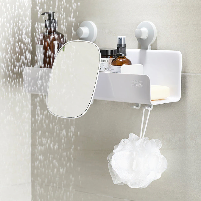 Joseph Joseph EasyStore Large Shower Shelf with Removable Mirror - 70548  Profile Large Image
