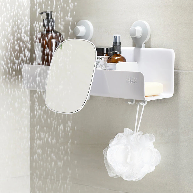 Joseph Joseph EasyStore Large Shower Shelf with Removable Mirror - 70548 Profile Large Image