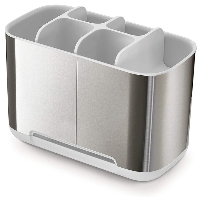 Joseph Joseph EasyStore Steel Large Toothbrush Holder - 70531  Feature Large Image