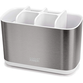 Joseph Joseph EasyStore Steel Large Toothbrush Holder - 70531 Large Image