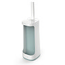 Joseph Joseph Flex Plus Smart Toilet Brush & Holder with Storage Caddy - White/Blue - 70507  Feature